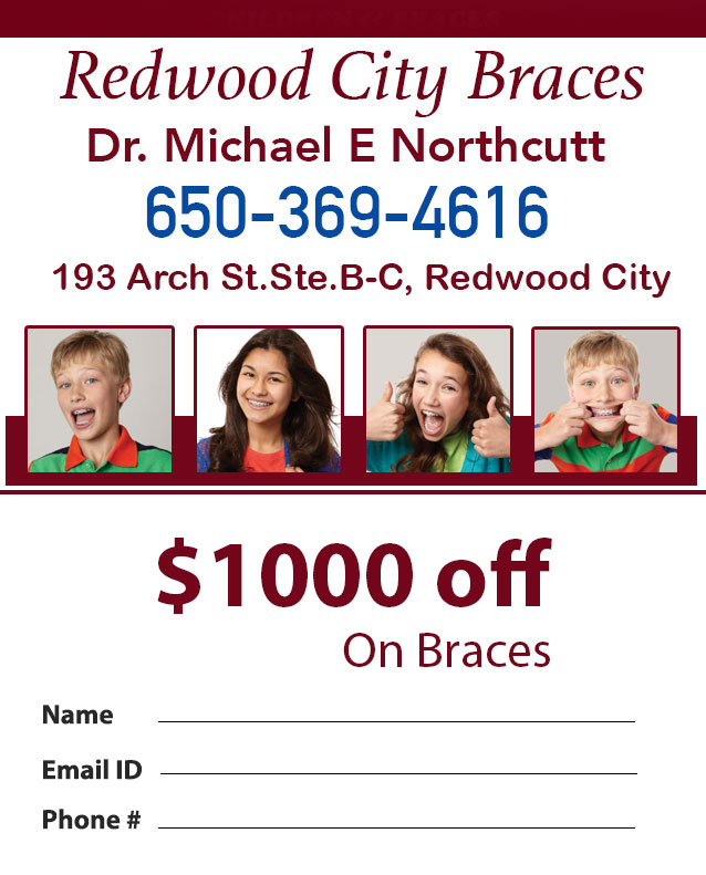 Redwood City Orthodontics Promotions